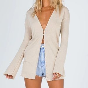 Pearl Button Cardigan